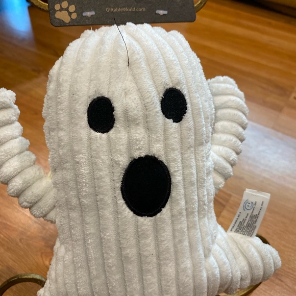 Brand New Giftable Ghost Dog Toy With Squeaker 9”. - Picture 5 of 11